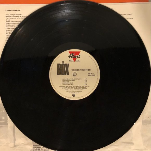 The Box Closer Together New Wave Vinyl Record 1987 - Picture 5 of 6